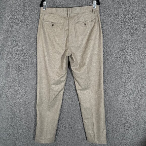 Banana Republic Wool Vitale Barberis Canonico Tapered Pants - Men's Size 31*32 - Picture 3 of 8